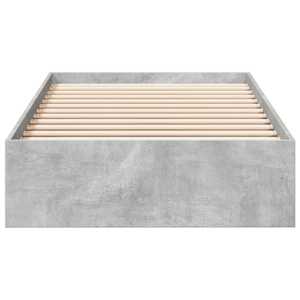 Rám postele s úložným prostorem Betonově šedá 80 x 200 cm - obrázek 4
