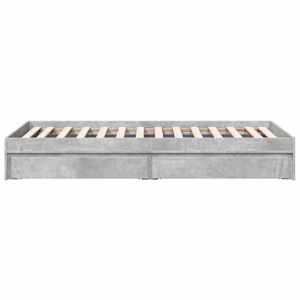Rám postele s úložným prostorem Betonově šedá 80 x 200 cm - obrázek 5
