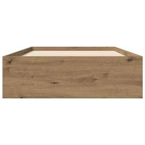 Rám postele s úložným prostorem Dub artisan 80 x 200 cm - obrázek 4