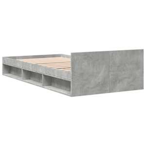 Rám postele s úložným prostorem Betonově šedá 80 x 200 cm - obrázek 6