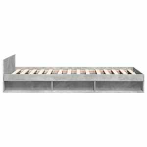Rám postele s úložným prostorem Betonově šedá 80 x 200 cm - obrázek 5
