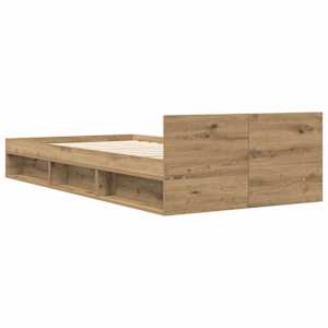 Rám postele s úložným prostorem Dub artisan 80 x 200 cm - obrázek 6
