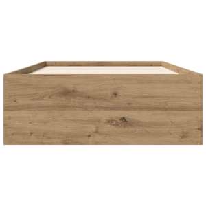 Rám postele s úložným prostorem Dub artisan Kompozitní dřevo - obrázek 4