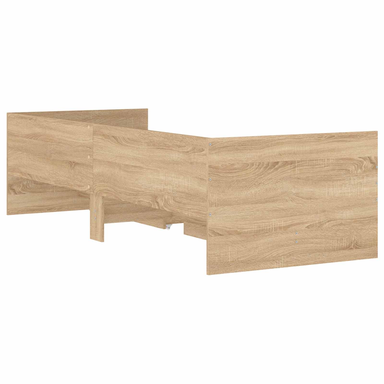 Bedframe met lade met opslag Sonoma Eiken Massief grenenhout image 7