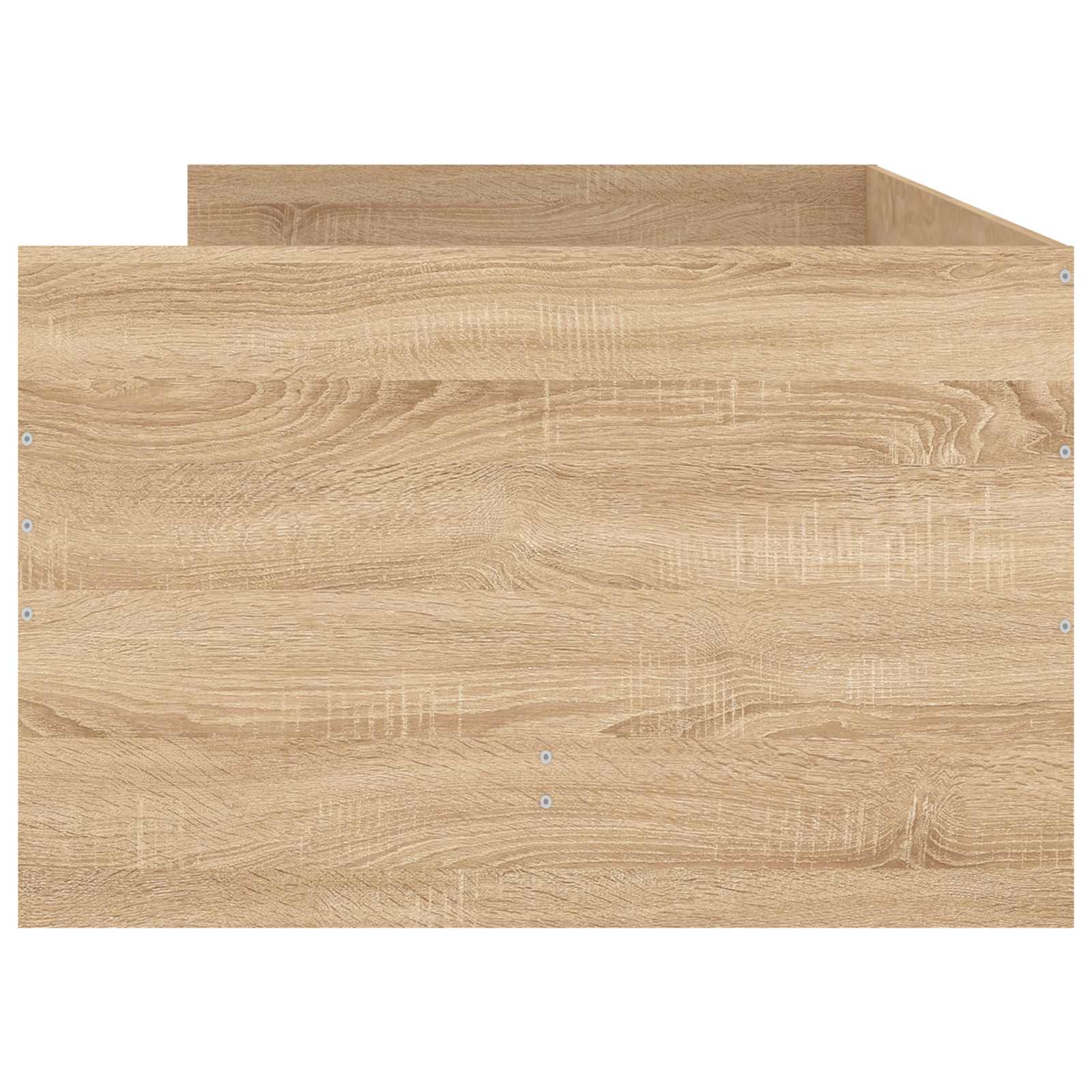 Bedframe met lade met opslag Sonoma Eiken Massief grenenhout image 5