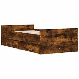 Rám postele s úložným prostorem Kouřový dub 80 x 200 cm - obrázek 3