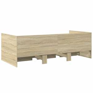 Daybed se zásuvkou s čelo Dub sonoma kompozitní dřevo - obrázek 6