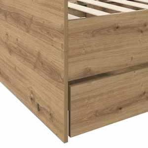 Daybed se zásuvkou s čelo Dub artisan kompozitní dřevo - obrázek 7