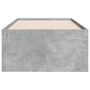 Rám postele s úložným prostorem Betonově šedá 80 x 200 cm - obrázek 4