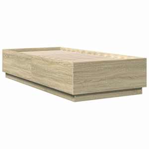 Rám postele Dub sonoma 80 x 200 cm Kompozitní dřevo - obrázek 6