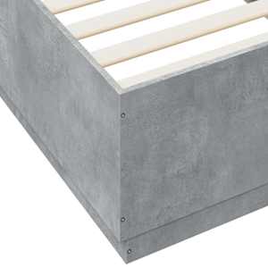 Rám postele Betonově šedá 80 x 200 cm Kompozitní dřevo - obrázek 7