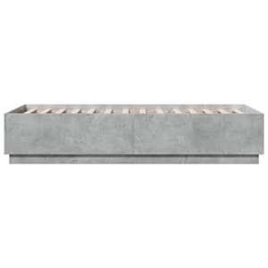 Rám postele Betonově šedá 80 x 200 cm Kompozitní dřevo - obrázek 5