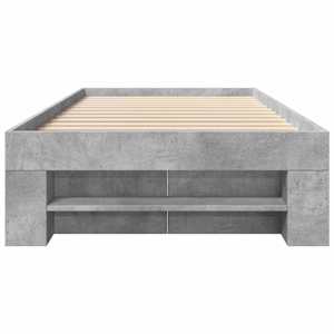 Rám postele s úložným prostorem Betonově šedá 80 x 200 cm - obrázek 5