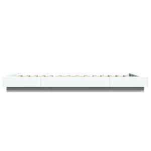 Postel na podlaze Bílá 80 x 210 cm Kompozitní dřevo - obrázek 5