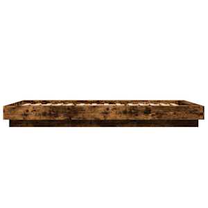 Postel na podlaze Kouřový dub 80 x 210 cm Kompozitní dřevo - obrázek 5