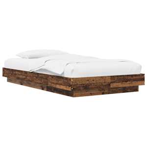 Postel na podlaze Staré dřevo 80 x 210 cm Kompozitní dřevo - obrázek 2