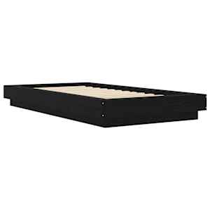 Postel na podlaze Černý dub 80 x 210 cm Kompozitní dřevo - obrázek 3