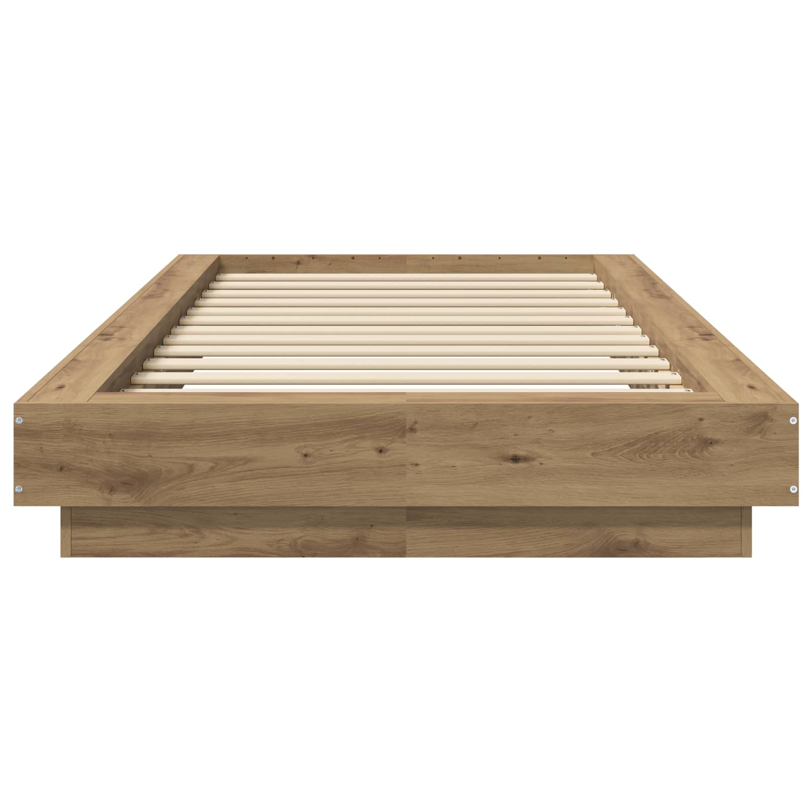 Tlorisna postelja Artisan hrast 80 x 210 cm Inženirski les - slika 4