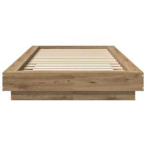Postel na podlaze Dub artisan 80 x 210 cm Kompozitní dřevo - obrázek 4
