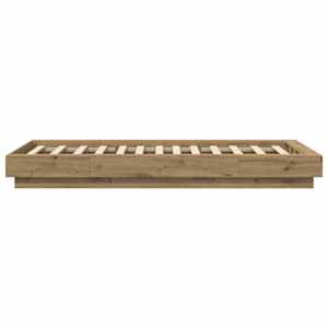Postel na podlaze Dub artisan 80 x 210 cm Kompozitní dřevo - obrázek 5