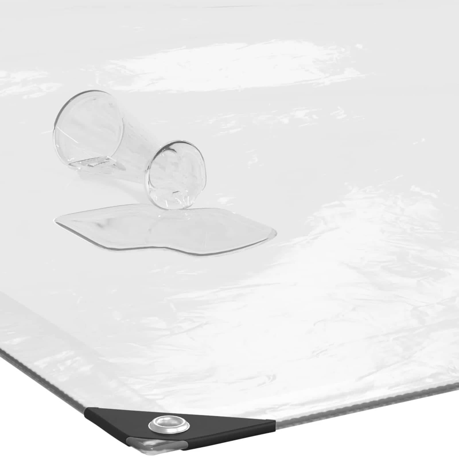 Zeil met Oogjes Doorzichtig 6 x 12 m Polyetheen image 8