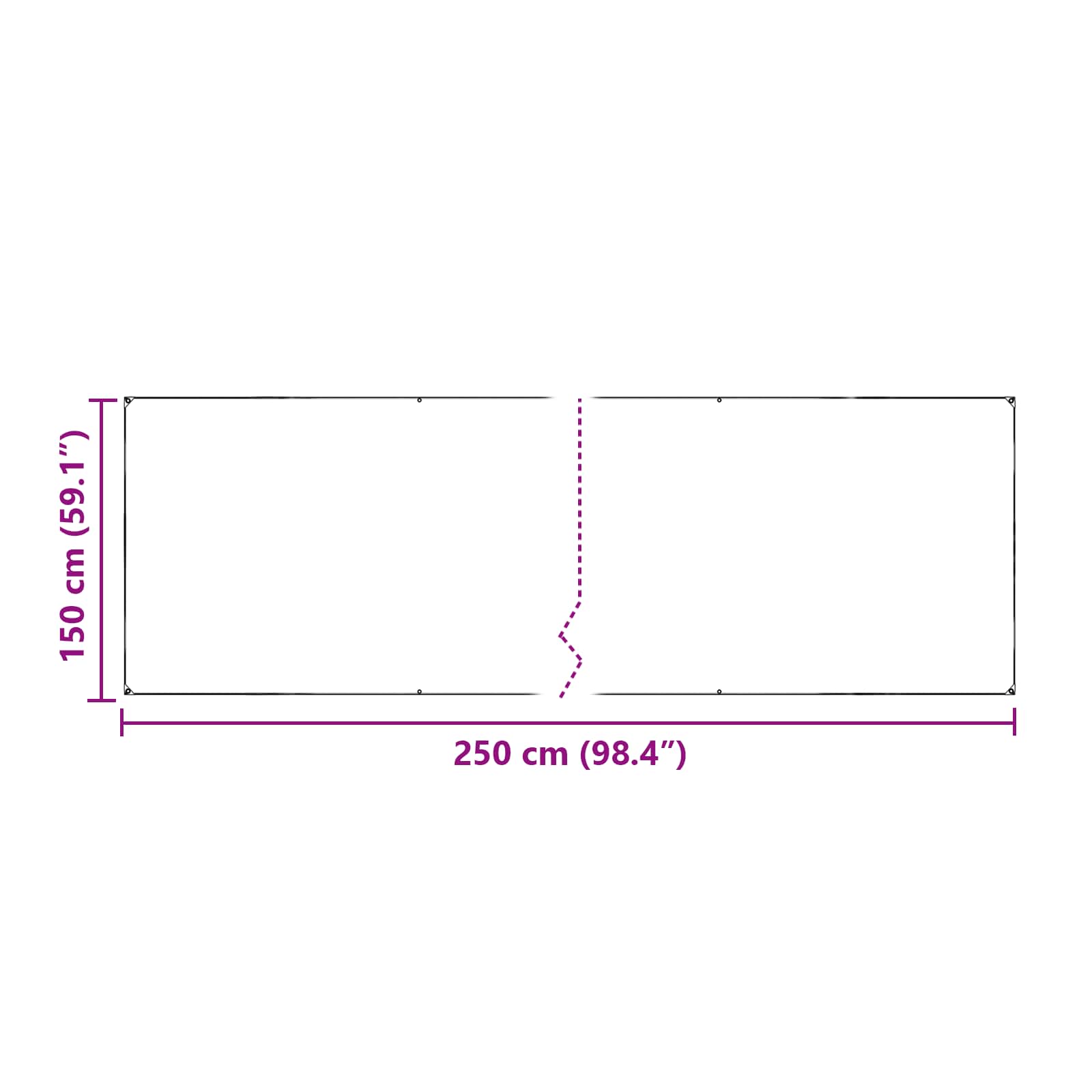Plantenhoes Doorzichtig 2,5 x 1,5 m PE image 10