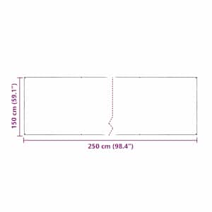 Pokrytí rostlin Transparentní 2,5 x 1,5 m PE - obrázek 10