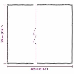 Pokrytí rostlin Transparentní 3 x 3 m PE - obrázek 10