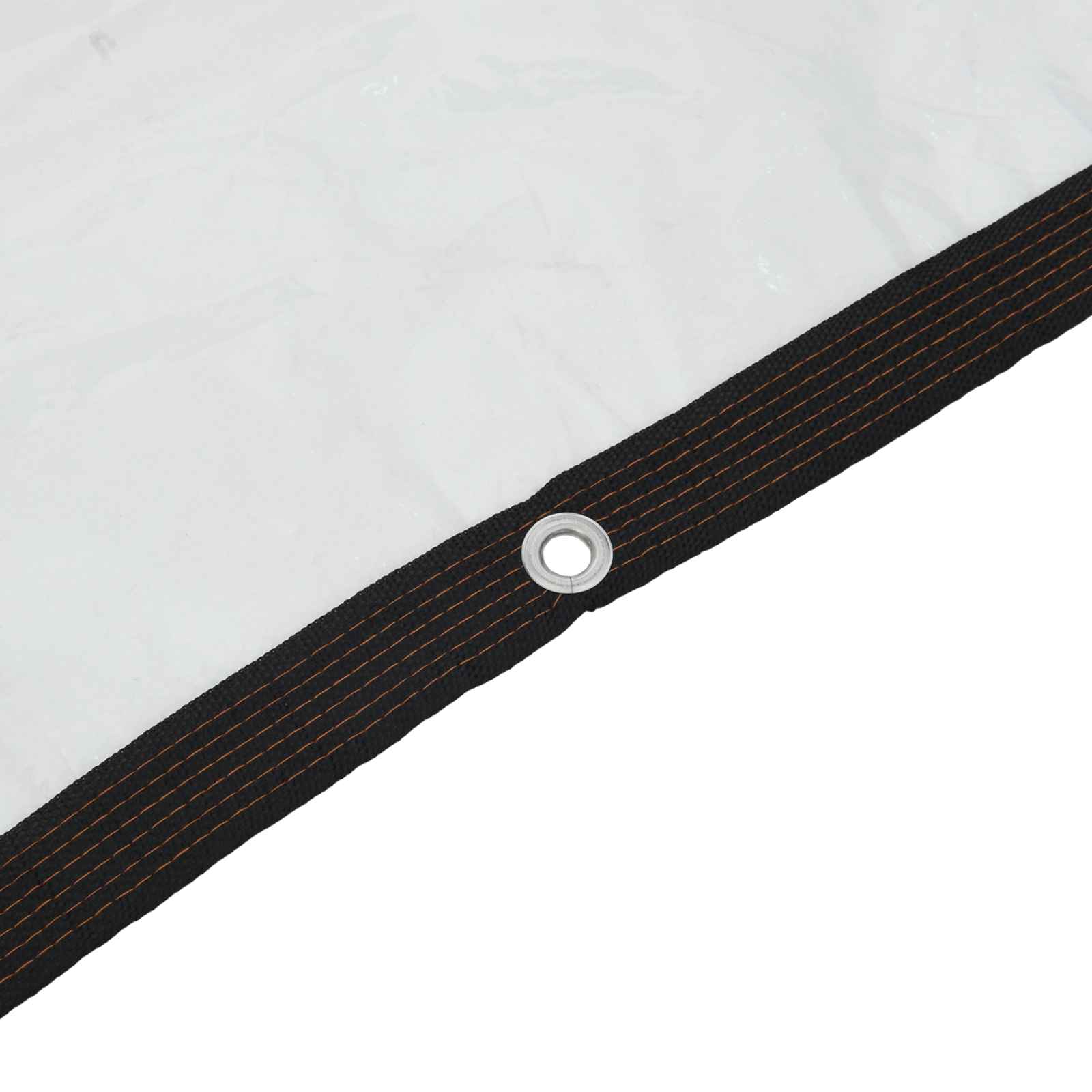 Zeil met Oogjes Doorzichtig 5 x 12 m Polyetheen image 5