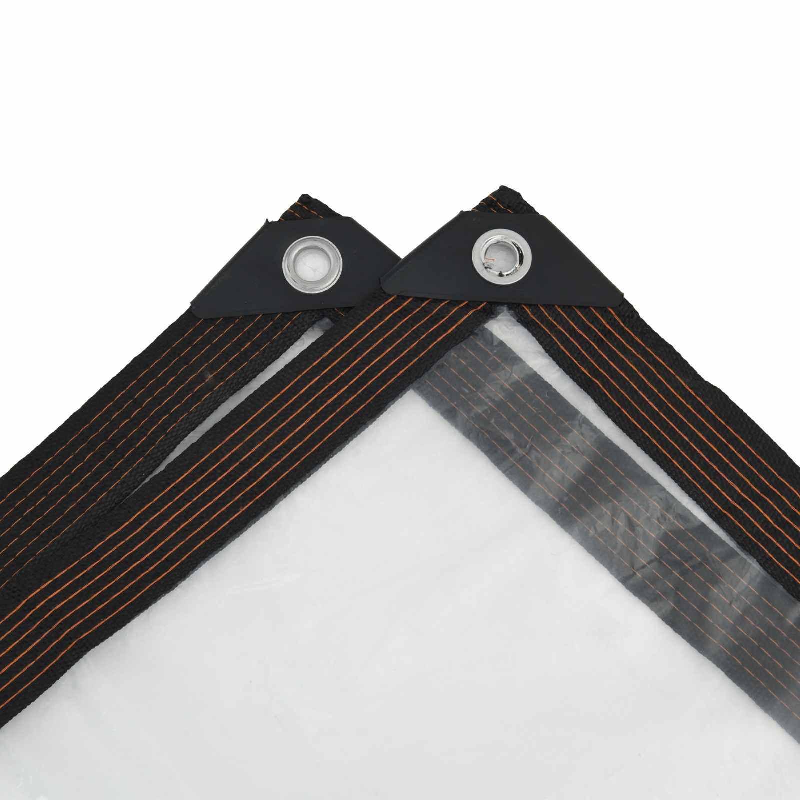 Zeil met Oogjes Doorzichtig 6 x 10 m Polyetheen image 3