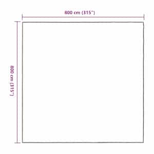 Pokrytí rostlin Transparentní 8 x 8 m PE - obrázek 10