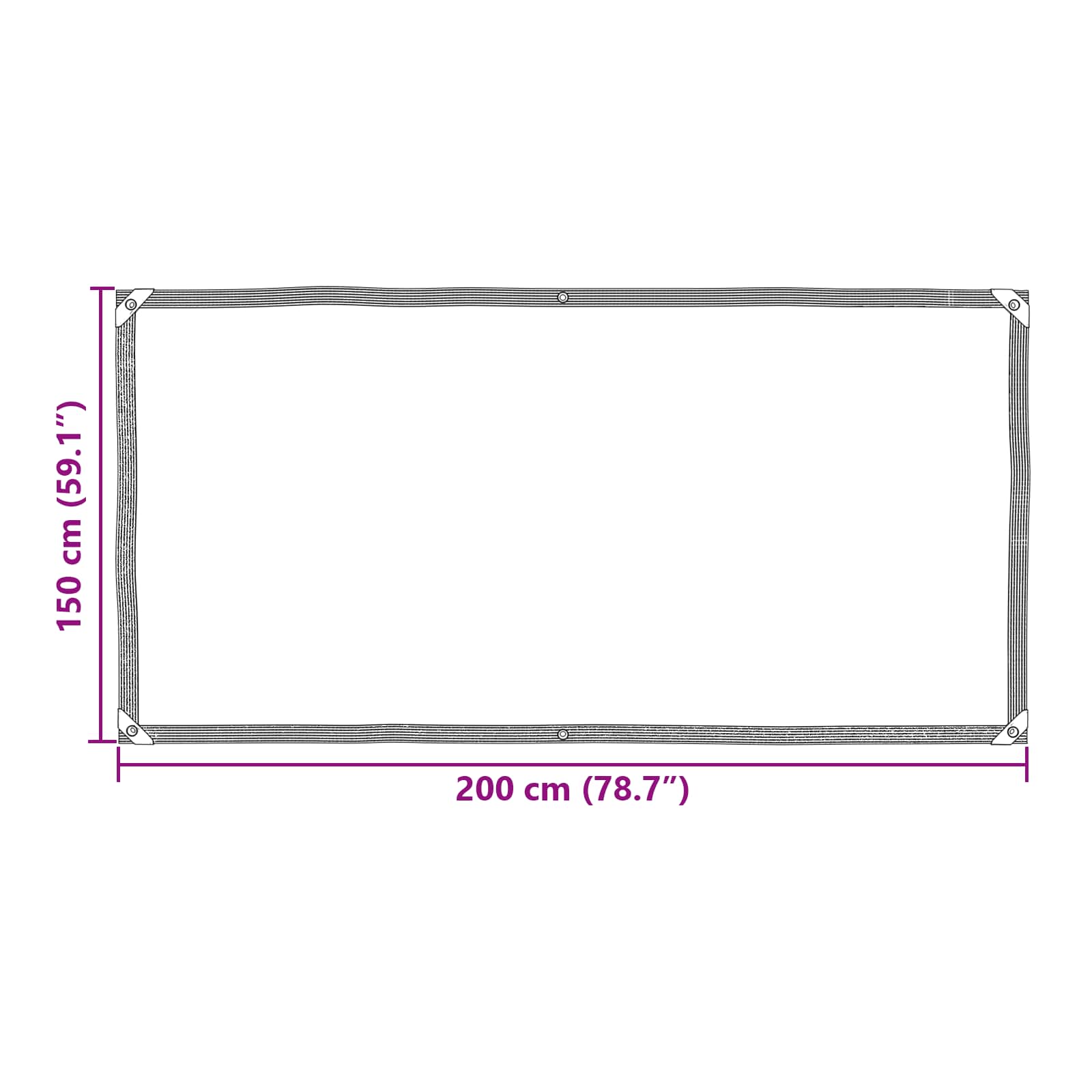 Plantenhoes Doorzichtig 2 x 1,5 m PE image 10