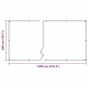 Pokrytí rostlin Transparentní 2 x 12 m PVC - obrázek 10