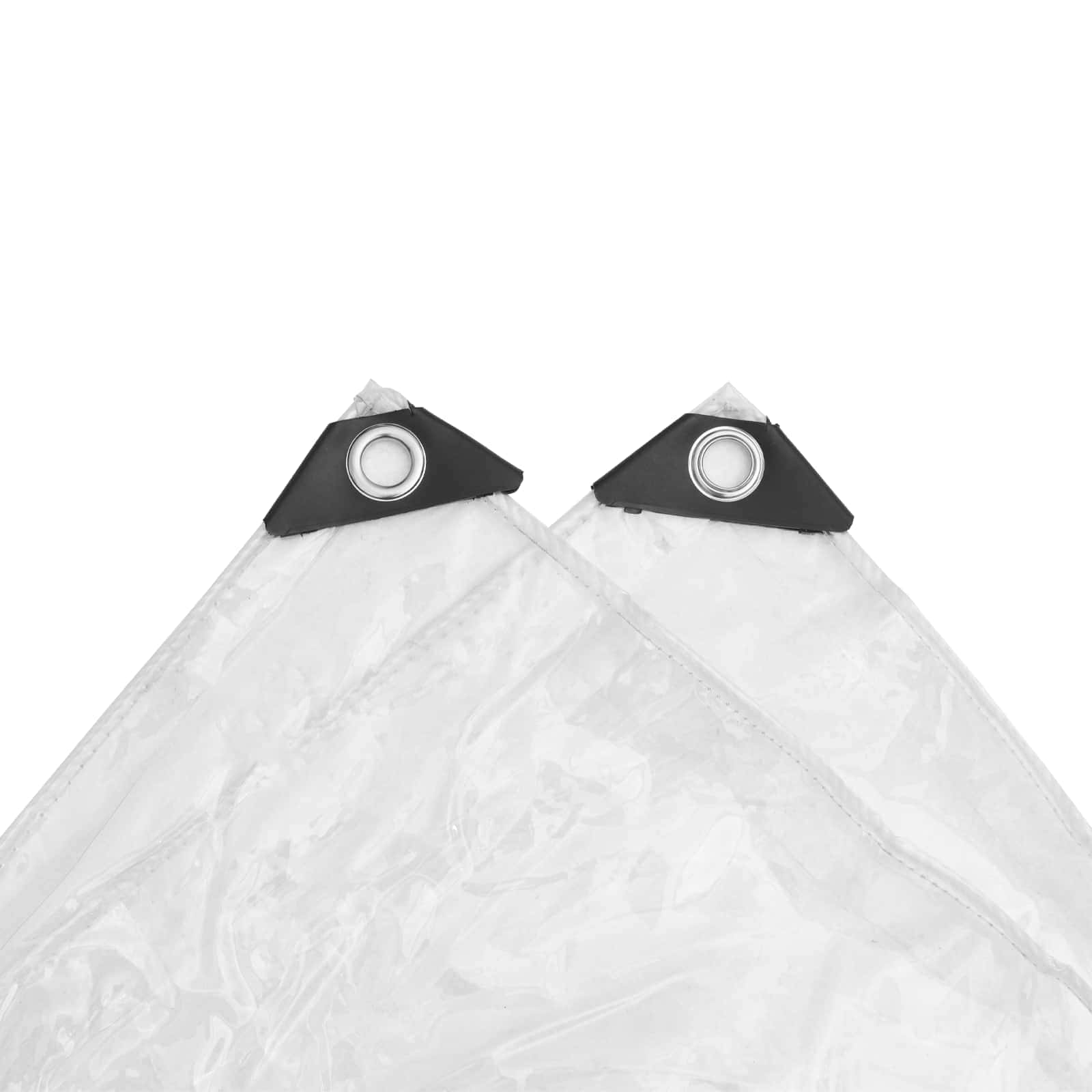 Zeil met Oogjes Doorzichtig 4 x 8 m Polyetheen image 3