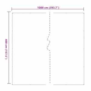 Pokrytí rostlin Transparentní 4 x 10 m PVC - obrázek 10