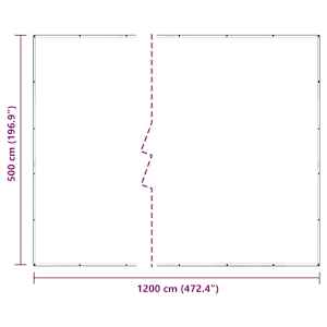Pokrytí rostlin Transparentní 5 x 12 m PVC - obrázek 10