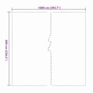 Pokrytí rostlin Transparentní 6 x 10 m PVC - obrázek 10