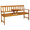 vidaXL Aiapink 158 x 55 x 89 cm Tugev akatsiapuu Naturaalne Ristk&uuml;lik
