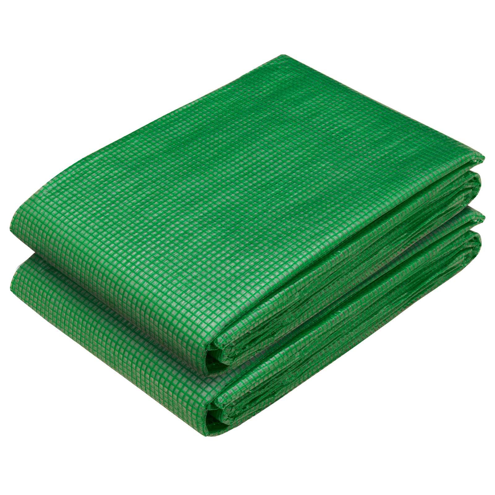 vidaXL Plachta s oky 2 ks Zelená 4 x 15 m 260 gsm PE