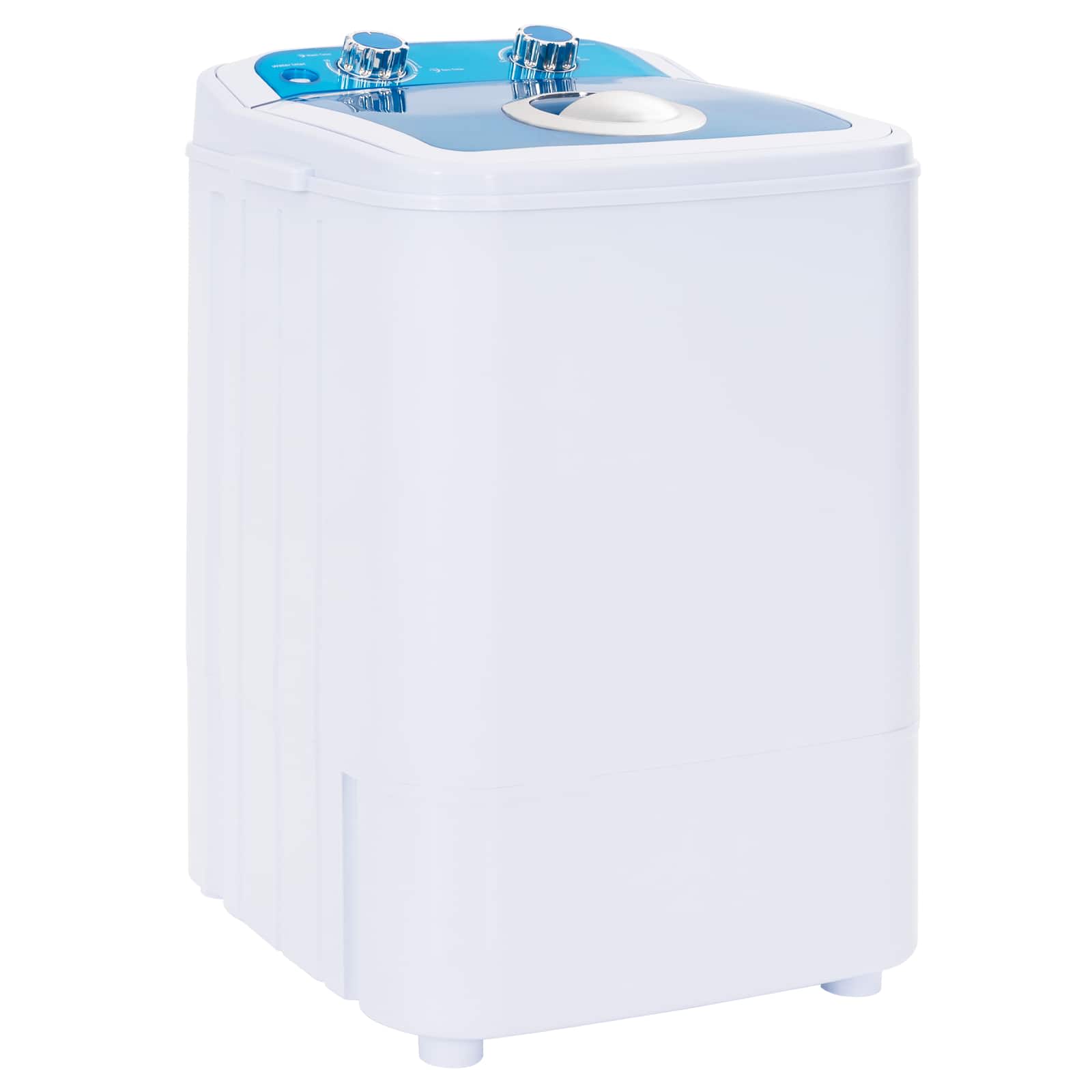 Mini Wasmachine met Enkele Wasbak 4,6 kg Blauw en Wit image 2