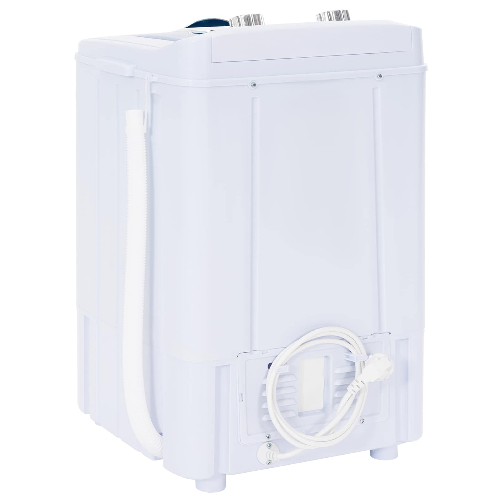 Mini Wasmachine met Enkele Wasbak 4,6 kg Blauw en Wit image 4