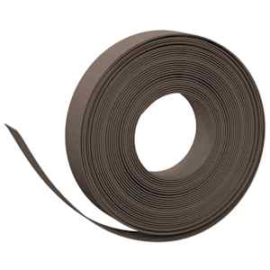 vidaXL Aiaspiirid 25 m 10 cm PE Pruun