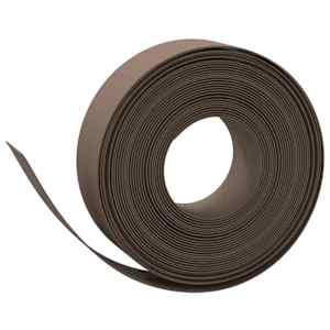 vidaXL Aiaspiirid 25 m 15 cm PE Pruun