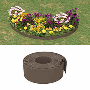 Vrtne vilice 25 m 20 cm PE Rjava
