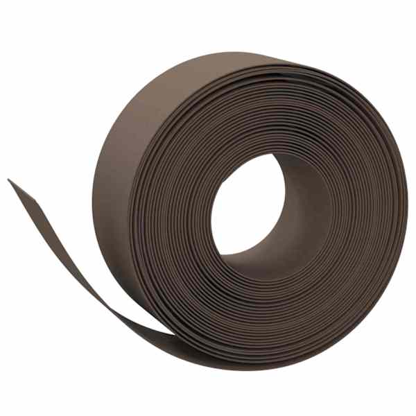 vidaXL Aiaspiirid 25 m 20 cm PE Pruun
