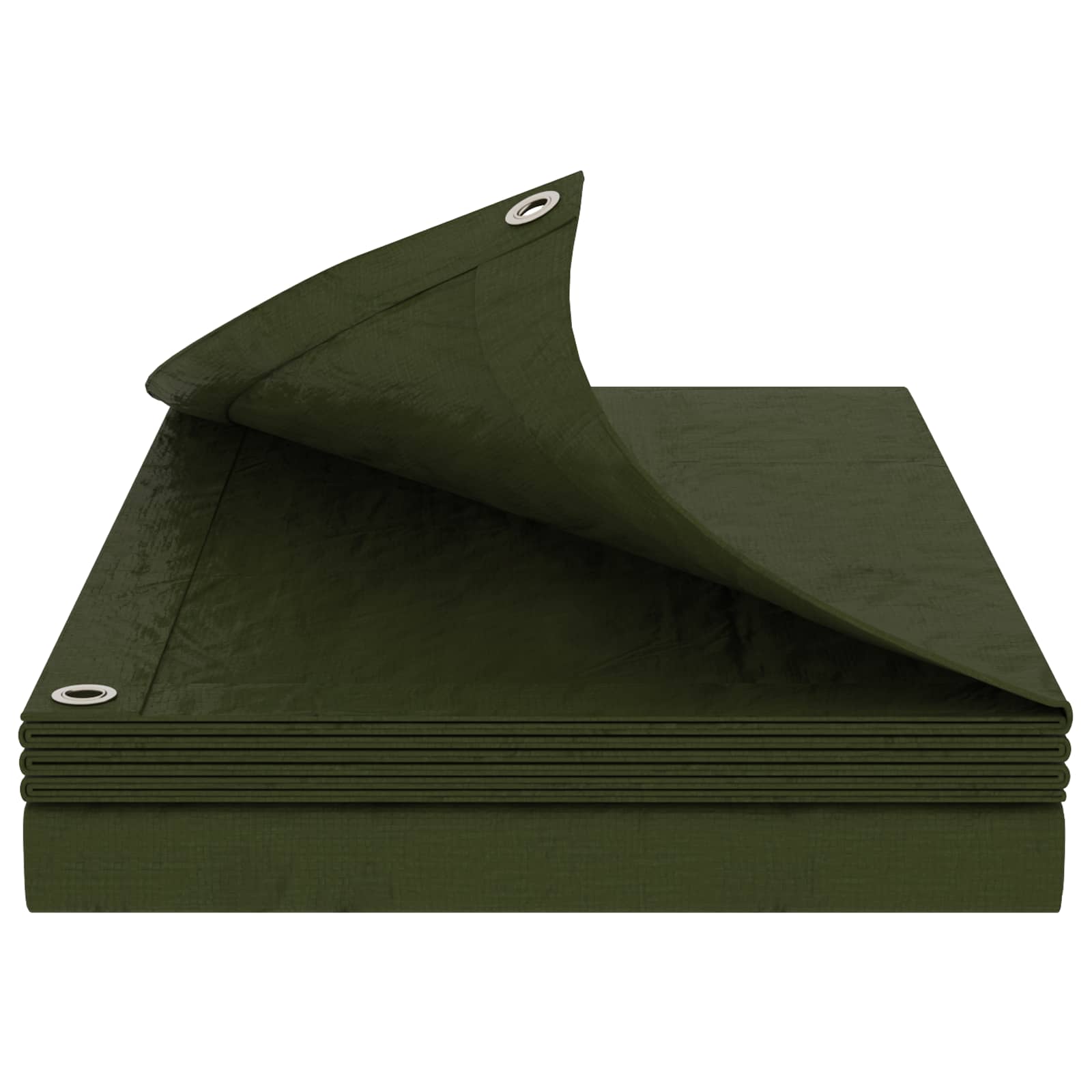 vidaXL Plachta s oky Zelená 3 x 4 m 180 gsm PE