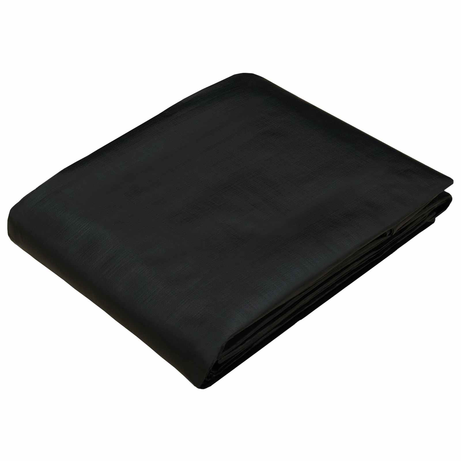 Plane mit Ösen Anthrazitgrau 6 x 10 m 260 g / m² PE – Ansicht 3