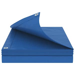 vidaXL Kattekangas aukudega Sinine 2 x 3 m 180 gsm PE