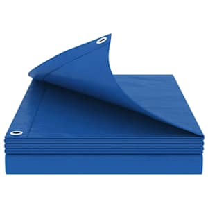vidaXL Kattekangas aukudega Sinine 2 x 3 m 260 gsm PE