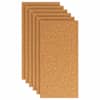 vidaXL Kasetohuleht 6 pcs Pruun 100 x 50 cm Kork